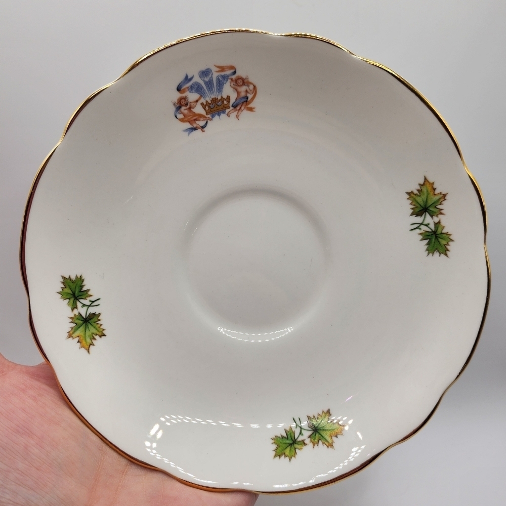 Prince Charles Lady Diana Bone China Teacup & Saucer 1983 Universary Games - Picture 5 of 14